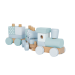 Los für Small Foot - Holzzug blau