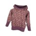Hoodie Blumenmeer flieder