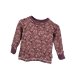 Langarmshirt Blumenmeer flieder