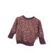 Pullover Blumenmeer flieder