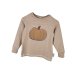 Langarmshirt Kürbis-Patch sand