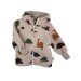 Jacke aus Fleece Dinos