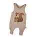 Strampler Eichhörnchen-Patch sand