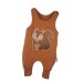 Strampler Eichhörnchen-Patch rost
