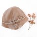 Sommerhut Musselin beige