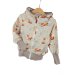 Sweatjacke Fuchsi creme