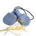 Walkhandschuhe rauchblau
