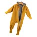 Walkoverall Walk senfgelb mit Streifen braun 110/116