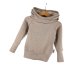 Hoodie Streifen beige