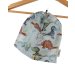 Beanie schreckliche Dinos 50-54 mit Fleece