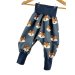 Pumphose Fuchsi blau
