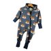 Sweatoverall Fuchsi blau
