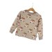 Langarmshirt Fuchsi sand