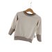 Pullover Streifen beige 