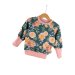 Pullover Rosenzauber petrol