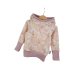 Hoodie Blümchen altrosa