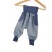 Indi Pumphose Cord rauchblau