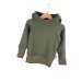 Hoodie Feinstrick khaki