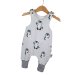 Strampler Pinguinbaby