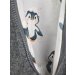 Walkoverall grau meliert mit Pinguinbaby