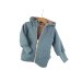 Walkjacke mint meliert mit sand meliert