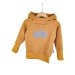 Hoodie Nö Patch Waffeljersey curry