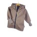 Softshelljacke braun meliert