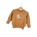 Pullover Schokolade-Patch curry