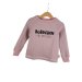 Langarmshirt Blödsinn all Day long-Patch rosa