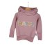 Hoodie Happy-Patch altrosa