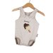Sommerstrampler Eis-Patch sand