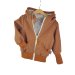 Indi Leinenjacke karamell mit Blümchen sand