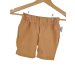 Kurze Shorts Musselin Zimt