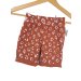 Kurze Shorts Musselin Leo rost