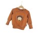 Pullover Igel-Patch rost