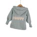 Sweatjacke mit Patch WILD mint 98/104