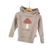 Hoodie Glückspilz-Patch sand