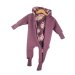 Walkoverall flieder mit Lovely Flowers