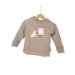 Langarmshirt Bagger-Patch sand