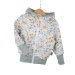 Sweatjacke Sommerblumen 86/92