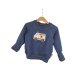 Pullover Krankenwagen-Patch blau
