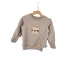 Pullover Faultier-Patch sand