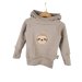 Hoodie Faultier-Patch sand