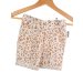 Kurze Shorts Musselin Leo creme