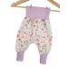 Pumphose Musselin Blumen pastell