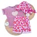 Musselin Leo pink Outfit