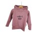 Hoodie Einfach Nö altrosa