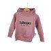 Hoodie Blödsinn all Day long-Patch rosa