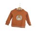 Langarmshirt Löwenliebling-Patch rost