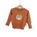 Pullover Löwenliebling-Patch rost